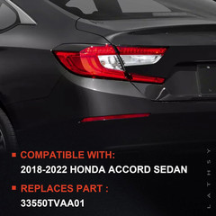 2018-2022 Honda Accord Sedan Driver Side LED Tail Light Assembly–Compatible Repl