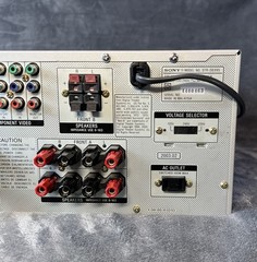 Sony STR-DE895 6.1 Channel Home Theater Surround Sound Receiver Silver Tested