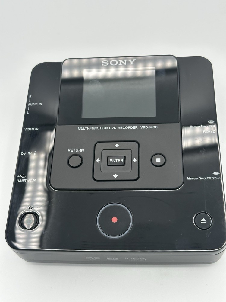 N Mint!! Works!! Vtg SONY #VRD-MC6 DVD RECORDER (Multi-Function Transfer to DVD)