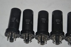 Lot of 7 Strong NOS RCA JAN CRC 12A6/VT-134 Metal Tubes – Made in USA