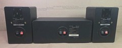 Denon SC-53C Center Speaker w/ Two SC-53S Satellite Speakers **ALL WORK GOOD**