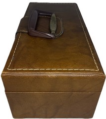 Vintage Cassette Carrying Case—30 Tapes with Red Felt Interior—SHIPS IN 24 HOURS