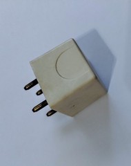 Telephone 4 PRONG/PIN to Modular Adapter RJ11 for Standard Vintage/Rotary PHONE