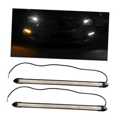 2 PCS Exterior Car LED Lights Flexible LED Daytime Running Light 13.5 Inches