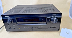 Denon AVR-590 5.1 Channel AV Surround Receiver HDMI Tested Powers On Read