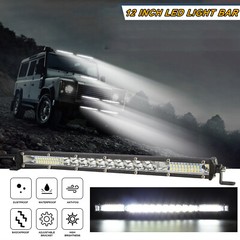 12″ inch 450W LED Work Light Bar Combo Spot Flood Driving Off Road SUV Boat ATV