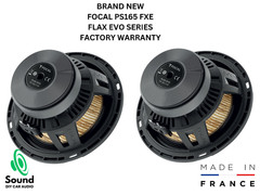 Focal PS165FXE – 6.5″ (16,5 CM) 2-Way Component Speaker Set FLAX EVO Series-WARR