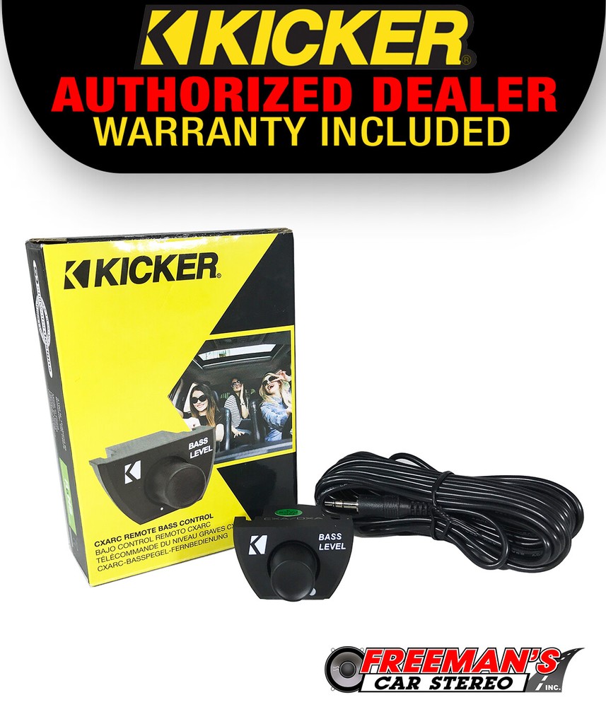 NEW! Kicker 46CXARC replaces 43CXARC Wired Bass Remote Knob PXA PX CXA CX DX