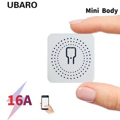Mini Intelligent WiFi Breaker For Household Use White Premium