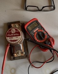 1 pair (2) of vintage 1950’s Electro Voice T35 tweeter horn drivers – 16 ohm