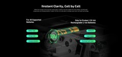 Olight Ostation 2 3-in-1 Smart Battery Hub for AA/AAA Rechargeable Batteries
