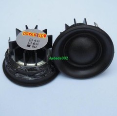 2pcs 40mm 1.5″inch tweeter HIFI Speaker loudspeaker 6Ω/8Ω 10W With heat sink