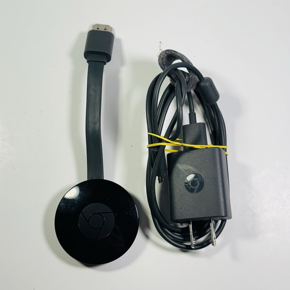 Google Chromecast NC2-6A5 HDMI Media Streamer 2nd Gen 1080P, Black