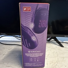 JBL Clip 5 Portable Bluetooth Waterproof Speaker Purple 7W 1400mAh USB-C