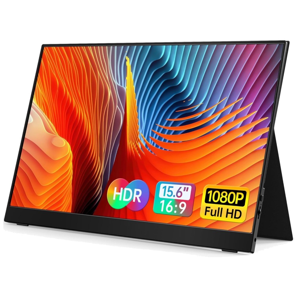 Audiobox TV-15 Portable 15″ LCD TV & Monitor with HDMI Rechargeable Battery 60Hz