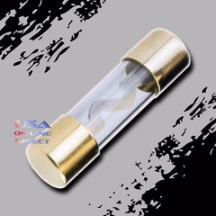 AGU Fuse 20pcs Reliable 70 Amp Glass Fuses GOLD Plated Marine Car Motorcycle USA