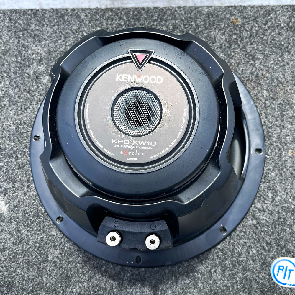 Kenwood Excelon KFC-XW10 10in Car Subwoofer Single Voice Coil 300WRMS 1000WPEAK