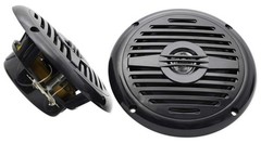 5.25″ Waterproof Marine Boat Speakers, 400W, 4 Ohm, Durable ABS Grill, Outdoor U