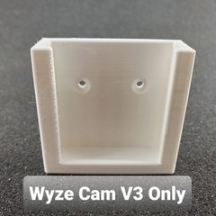 Indoor Wall or Ceiling Mount for Wyze Cam V3 HD Camera