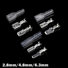 720/360Pcs Male Female Wire Spade Connectors Crimp Terminals Kit for Car Speaker