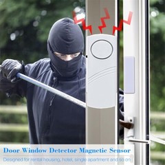 Compact 90dB Security Alarm Pack – 15 Durable Door & Window Alarms for Safety