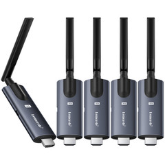 Lemorele R1040 WirelessHDMI 1080P60Hz 100M 2.4G+5G WiFi for TVProjector Display