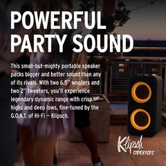 Klipsch Gig XXL Rechargeable Portable Bluetooth Party Speaker