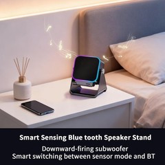 Wireless Induction Speaker 5-in-1 Bluetooth Speaker With Phone Stand