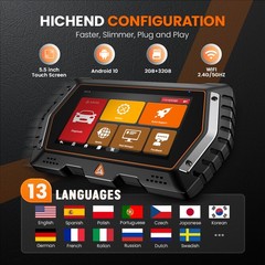 Automotive ABS SRS Engine Transmission Diagnostic OBD2 Scanner Code Reader Tool