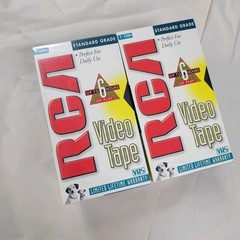 Lot of 8 RCA VHS Tapes Standard Grade T-120 H Up to 6 Hours ALL Sealed