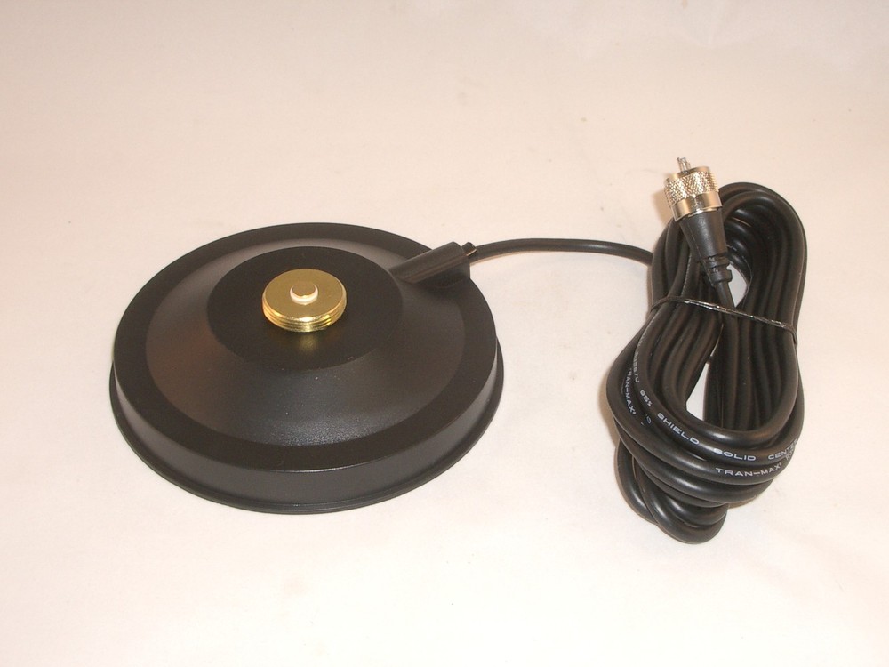 JETSTREAM JTM6NMO 5.5in MAGNETIC MAGNET NMO ANTENNA MOUNT & COAX CABLE