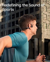Shokz Openrun Pro 2 Bone Conduction Sports Headphones Black Excellent Condition