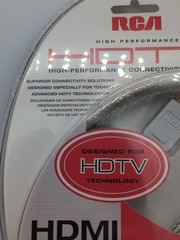 RCA High Performance Digital Audio HDMI To HDMI Cable 24K Gold Plated 6Ft