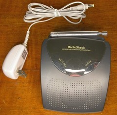 Vintage Collectible Radio Shack 12-256 Weather Radio With Talking Clock