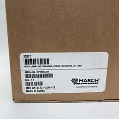 March WDR Analog Camera PIXIM 9-22 mm Indoor Dome Camera 25277
