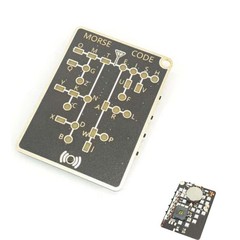 1~3PCS Morse Code Trainer Card Pro, Professional PCB Style with Interactive