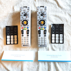 DIRECTV RC66RX / LOT OF 2 IR/RF UNIVERSAL REMOTE CONTROLS / BATTERIES INCLUDED!