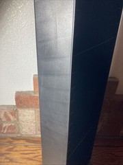 Vintage Laserline 25 VHS Tape Tower Storage Rack Black Plastic Video Movie Tower