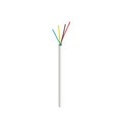 Security Wire Burglar Alarm 22/4 Cable 1000FT Solid White 1000′ Speaker Cable
