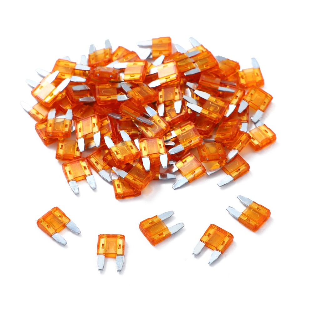 100 Pack Auto Fuses 5 AMP APM/ATM 32V Mini Blade Style Fuses 5A Short Circuit…