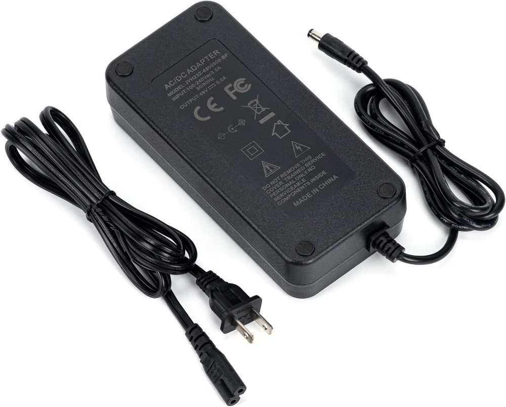 Fosi Audio 48V 5A Power Adapter Supply for Home Audio Bluetooth Stereo Receiver