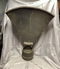Vintage JBL Compression Driver, Throat Adapter, Radial Horn