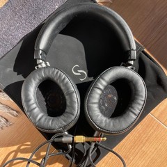JVC HA-SW01 Hi-res Over-ear Headphones Wood Grain Leather Pads Wired Brown