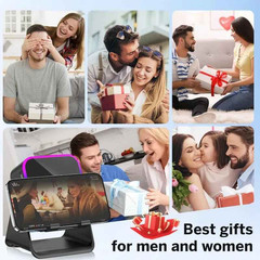 Wireless Induction Speaker 5-in-1 Bluetooth Speaker With Phone Stand