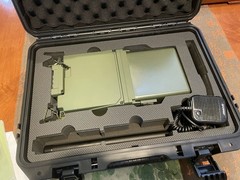 IN US FCS PRC 117G Military Tactical Surplus Vehicle Radio with Handmic KDU Set
