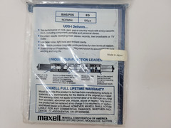 Maxell UDS-I Cassette Tape New Sealed Ultra Dynamic Normal Type 60 Minute UDS