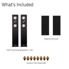 Fluance High Performance 3-Way Floorstanding Loudspeakers with 8″ Subwoofers