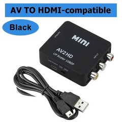 HDMI Adapter for PS3 VCR DVD | 1080P RCA to AV Converter
