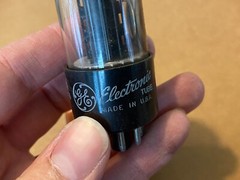 NOS NIB GE 2050A / 2050 Vacuum Tube Guaranteed Made in USA Black Plate (Qty)