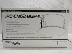SoundTube IPD-CM62-BGM-II 6.5″ Dante AES67 PoE In-Ceiling Speaker Sealed